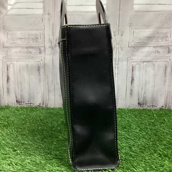 Vintage Marc Jacobs Handbag Briefcase Black Leather - Picture 4 of 16